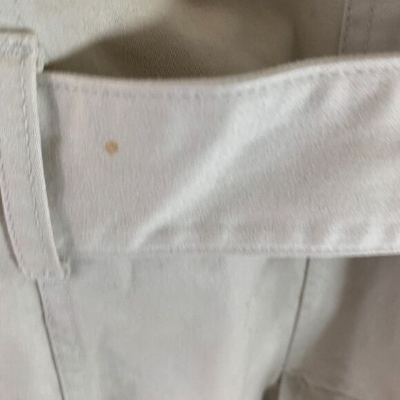 BB Dakota Trench Style Belted Cotton Jacket Sz M - Picture 5 of 5